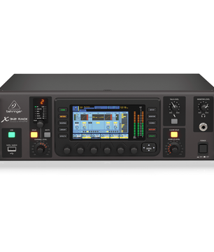 Behringer X32 RACK | 40 Input Digital Mixer | Rackmount with 16 Midas Preamps & Remote Control