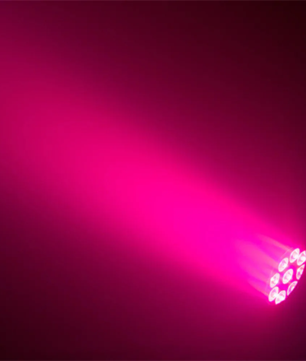 Event Lighting PAR9X12BH-IP | 9 x 12W RGBWAU LEDs | IP65 Battery PAR with Wireless DMX