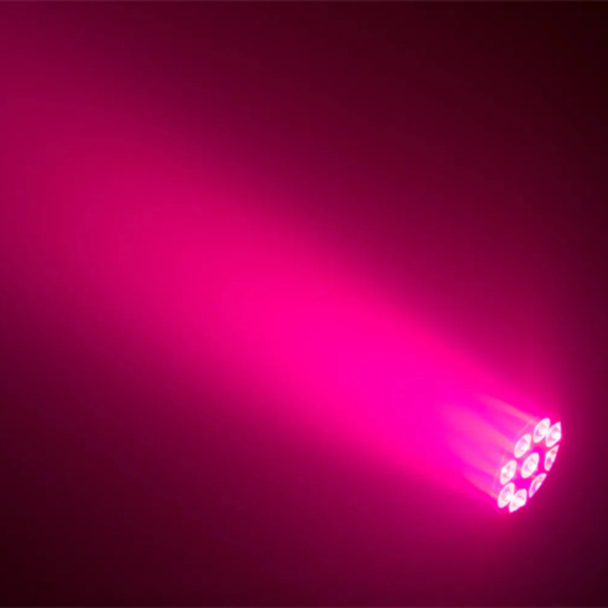 Event Lighting PAR9X12BH-IP | 9 x 12W RGBWAU LEDs | IP65 Battery PAR with Wireless DMX