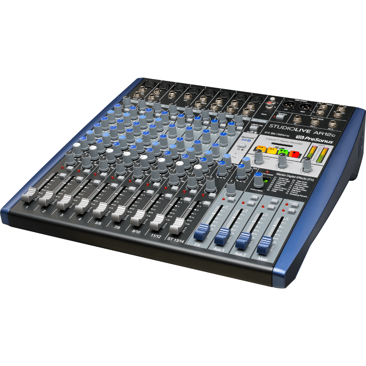 PreSonus StudioLive AR12c | 14-Channel Analog Mixer | USB-C Recording Interface