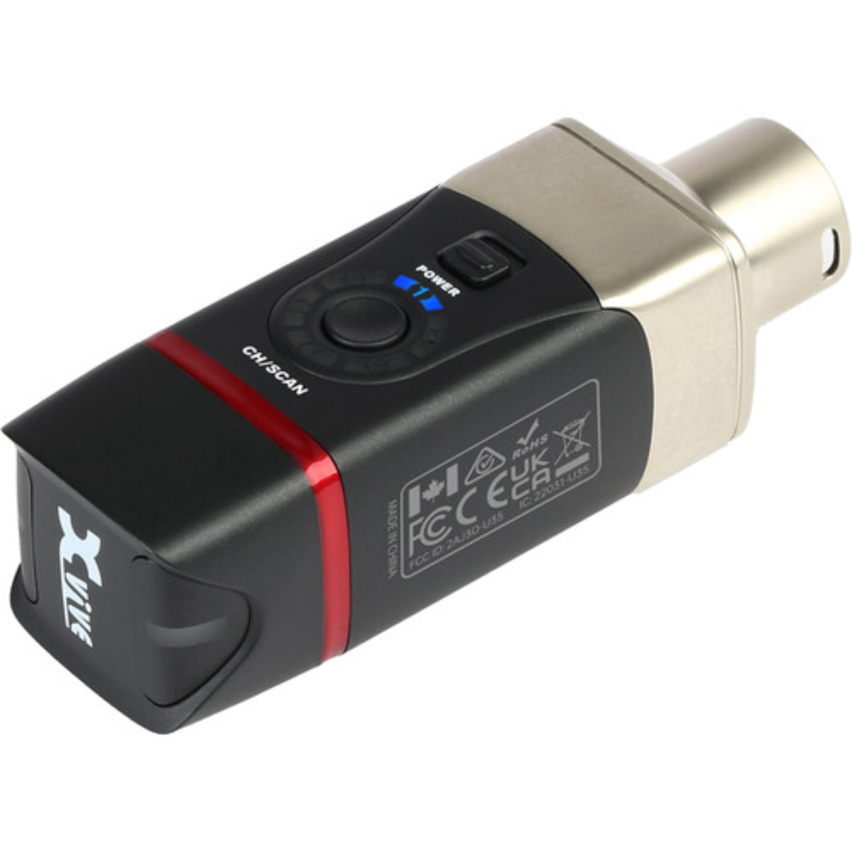 Xvive U35R | 5.8GHz Wireless XLR Receiver | Plug-In Receiver for U35T Systems