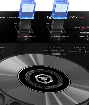 Pioneer DJ XDJ-RR | 2‑Channel All‑in‑One DJ Controller | 7″ Screen with Rekordbox/Serato
