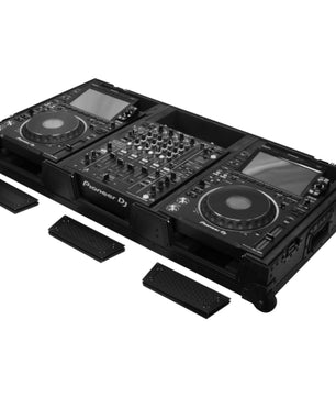 Odyssey 810158 | Industrial Board Case for 12″ DJ Mixer & 2 CDJ-3000 | Heavy-Duty Custom Fit