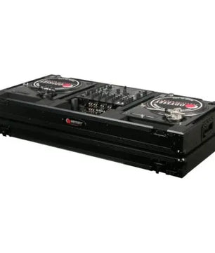Odyssey FZBM12WBL | Black 12″ Mixer & Two Turntables Flight Coffin Case