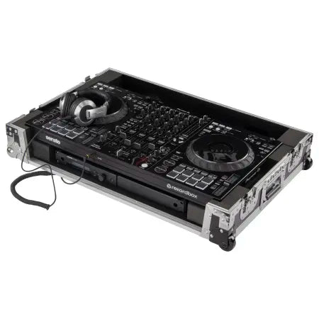 Odyssey FZDDJFLX10CW | DDJ-FLX10 1U Flight Case w/ wheels