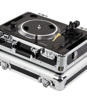 Odyssey KRP7BLK | KROM Series Case for Reloop RP7 | Black Aluminum Carrying Case