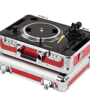 Odyssey KRP7RED | KROM Series Case for Reloop RP7 | Red Aluminum Carrying Case
