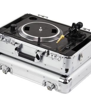Odyssey KRP7SIL | KROM Series Case for Reloop RP7 | Silver Aluminum Carrying Case