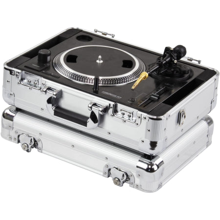 Odyssey KRP7SIL | KROM Series Case for Reloop RP7 | Silver Aluminum Carrying Case