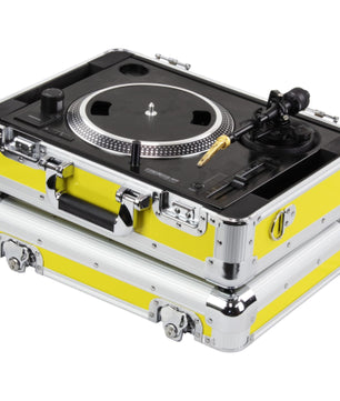 Odyssey KRP7YEL | KROM Series Case for Reloop RP7 | Yellow Aluminum Carrying Case