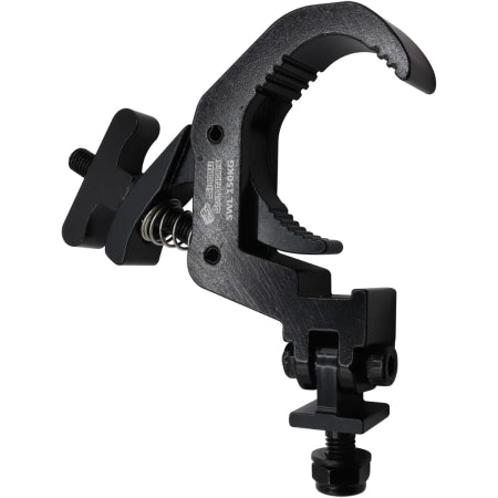 Odyssey LACQL30F090B | 2" Aluminum Clamp with M10 Bolt, 330lb Load Capacity (Black)