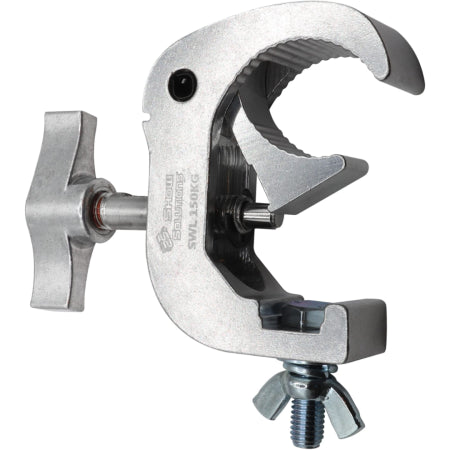 Odyssey LACQL30MK2 | 2" Polished Aluminum Clamp, 1.2" Thick, 330lb Load Capacity