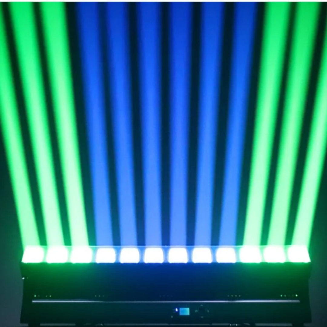 Crisp Vivid Tread 1260YZ | 12×60W RGBW with Zoom & Pixel Control | Moving LED Bar for Stage & Clubs