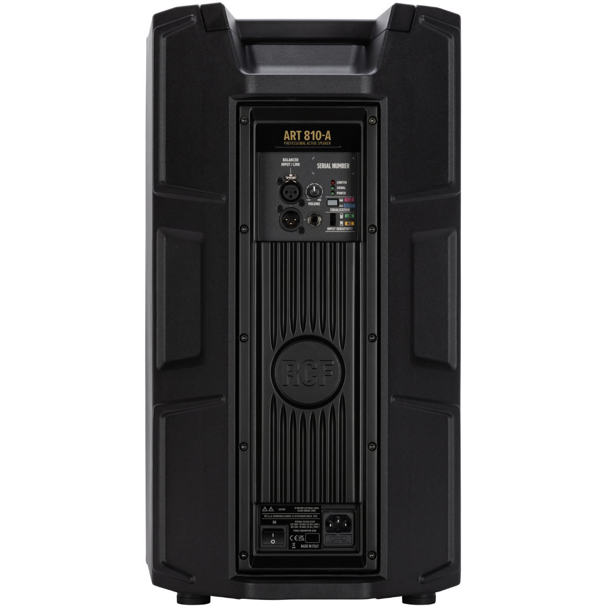 RCF ART 810A | 10in - 129dB | Compact Powered Speaker with XBOOST