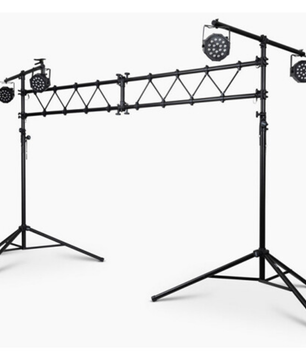 On-Stage LS7730 | Dual Lighting Stand Truss System | 10.5ft Stands with 250lb Capacity