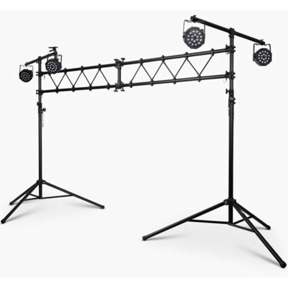 On-Stage LS7730 | Dual Lighting Stand Truss System | 10.5ft Stands with 250lb Capacity