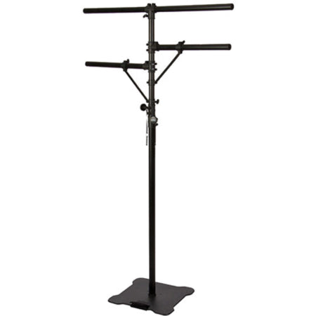 On-Stage LS7920BLT | 10ft Flat-Base Lighting Stand | 110lb Capacity for 8 PAR Lights