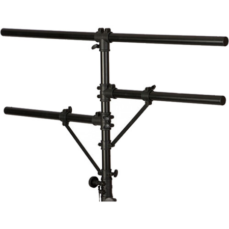 On-Stage LS7920BLT | 10ft Flat-Base Lighting Stand | 110lb Capacity for 8 PAR Lights
