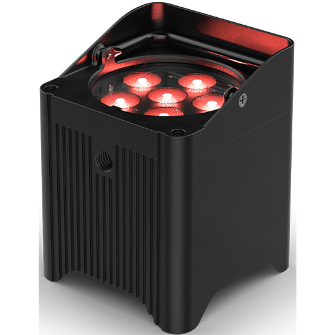 Chauvet DJ Freedom Par T6 | Wireless RGB Uplight with RF Remote Control | Magnetic Diffuser & OLED Display