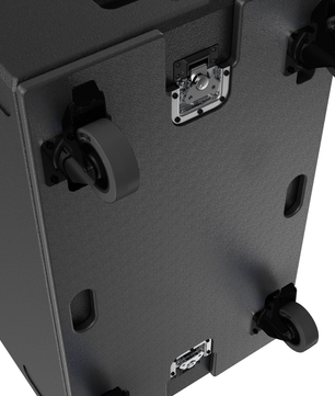 LD Systems MAILA SUB CB | Castor Board for MAILA SUB 2x15 | 18mm Multiplex with 100mm Wheels