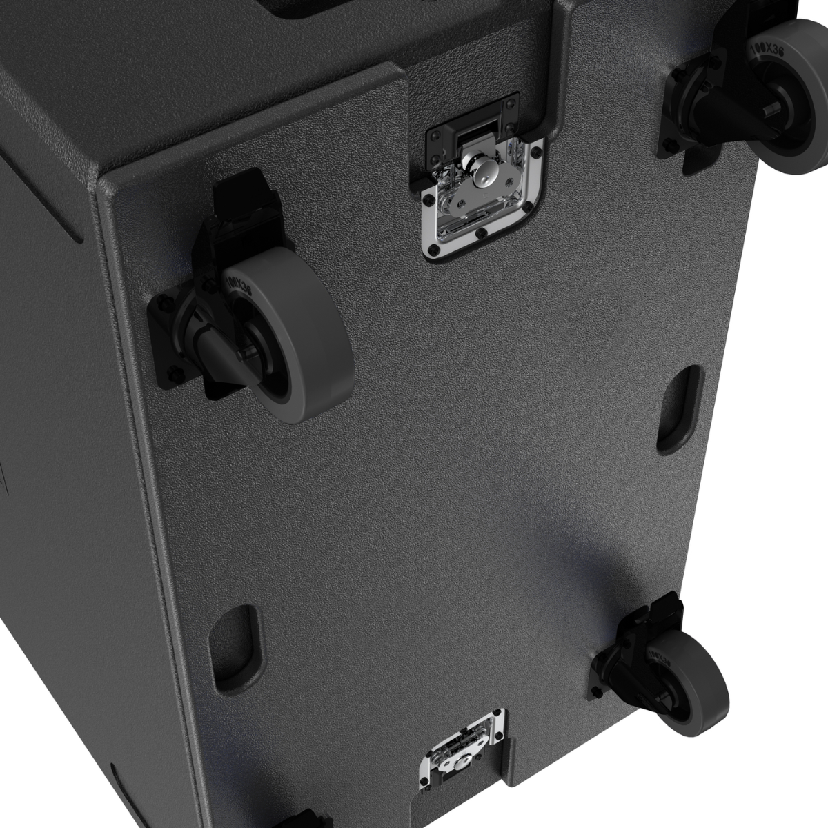 LD Systems MAILA SUB CB | Castor Board for MAILA SUB 2x15 | 18mm Multiplex with 100mm Wheels