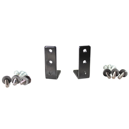 ProX XS-RSS1U | 1U Rack Rail Brackets for 19in Gear | Mounts Under Controller Trays