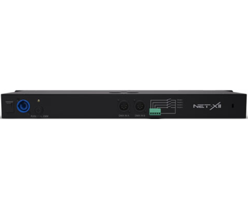Chauvet Pro Net-X II | 8-Universe Ethernet-to-DMX Node | Art-Net/sACN Converter & Merger