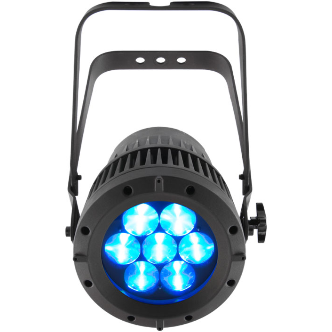Chauvet Pro COLORado 1-Quad Zoom | 7x 15W RGBW LEDs - IP65 Rated | 7°–45° Zoom with Pixel Ring Control