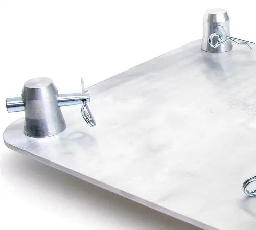 Global Truss SQ-4137 | 1ft x 1ft Base Plate for F34 Truss | 5mm Aluminum Construction