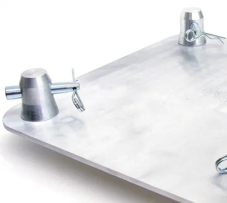 Global Truss SQ-4137 | 1ft x 1ft Base Plate for F34 Truss | 5mm Aluminum Construction