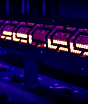 Blizzard Lighting Lux Reactor | 1m WW Strobe Bar with RGB Aura | 6x60W + 440 RGB LEDs