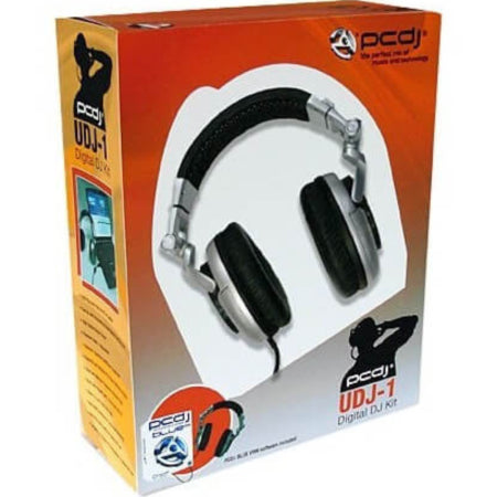 PCDJ UDJ1 USB Headphones + BLUE VRM Software