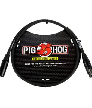 Pig Hog PHDMX5 | 5ft DMX Cable, 3-Pin Premium Wire