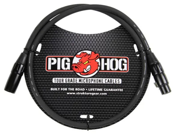 Pig Hog PHM3 | 3ft XLR to XLR Cable, 8mm Premium Wire