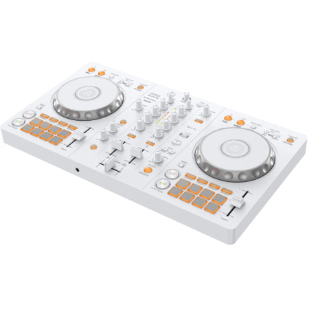 Pioneer DJ DDJ-FLX4-W | 2-Channel - White | rekordbox, Serato & djay DJ Controller with Smart Mixing