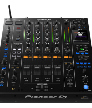 Pioneer DJ DJM-A9 | 4‑Channel DJ Mixer | Bluetooth, Dual USB & FX Suite