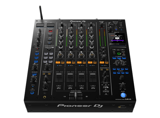 Pioneer DJ DJM-A9 | 4‑Channel DJ Mixer | Bluetooth, Dual USB & FX Suite