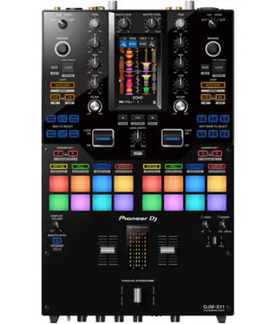 Pioneer DJ DJM-S11 | 2-Channel DJ Mixer with Touchscreen & Serato Support | Battle Mixer with Performance Pads