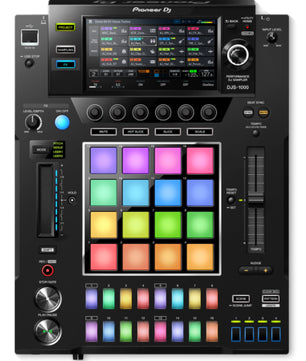 Pioneer DJ DJS-1000 | 16-Track DJ Sampler - 7in Touchscreen | Live Sequencing & Sync with CDJ/XDJ