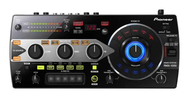Pioneer DJ RMX-1000 Black | Remix Station Effects Unit | Real-Time Performance FX and Sample Playback