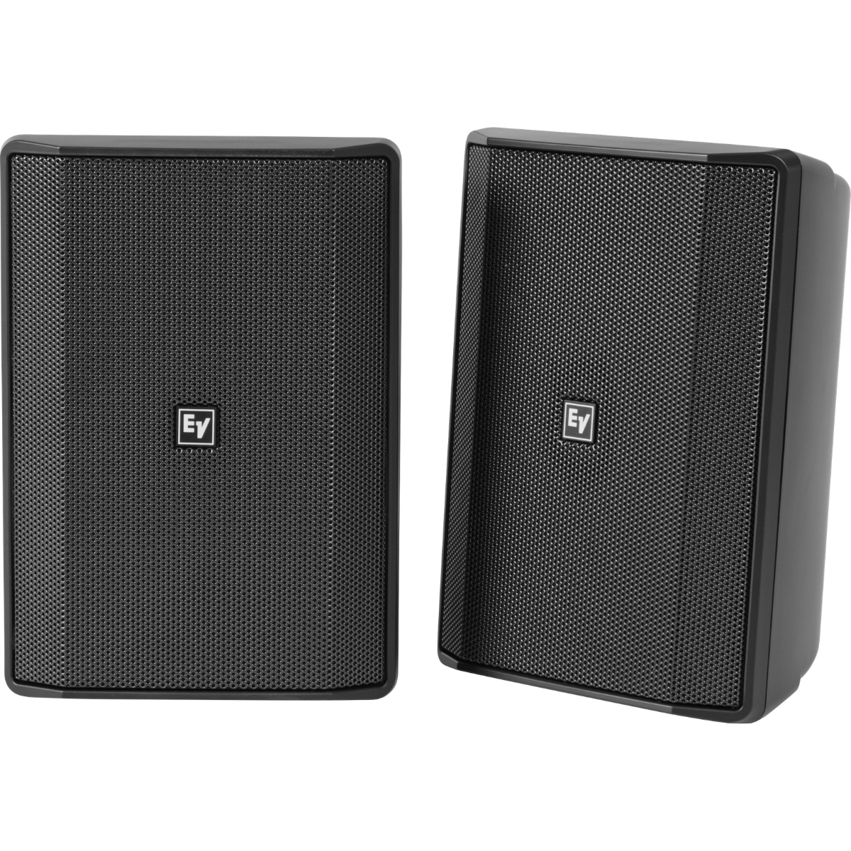 Electro-Voice EVID-S5.2XB | 5.25in IP65 Surface Speaker Pair | Black 70V/100V Install Speakers