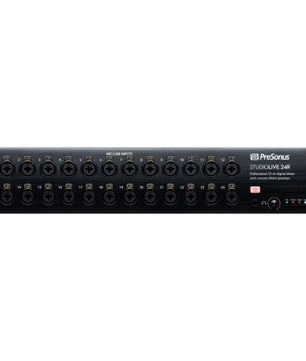 PreSonus StudioLive 24R | 24 XMAX-R Preamps - 40 Channel Mixer | 128x128 USB Interface with AVB