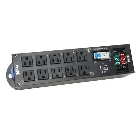 ProX X-PCNORA BOX | 10-Way Power Distribution Box with Powerkon to Edi