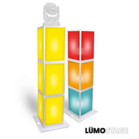 ProX XSA-PILLAR6FT | 6ft Acrylic LED Display Column for LumoStage Lighting Pedestal