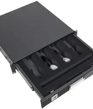ProX T-2RD-18-WMF | 2U Rack Drawer with MIC Foam | Built-in Combo Lock & Steel Design