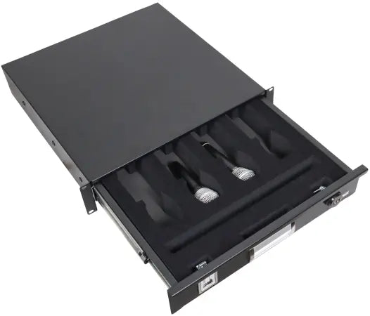 ProX T-2RD-18-WMF | 2U Rack Drawer with MIC Foam | Built-in Combo Lock & Steel Design