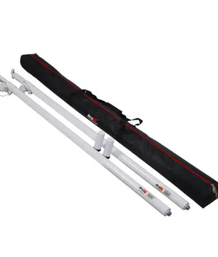 ProX X-ATLAS8FT WHX2 | 56–96in Telescoping Poles (White) | Set of 2 with M20 Threaded Base