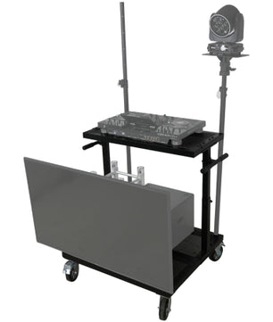 ProX X-BeatWagon | Mobile DJ Workstation | Truss and Pole Mount Ready