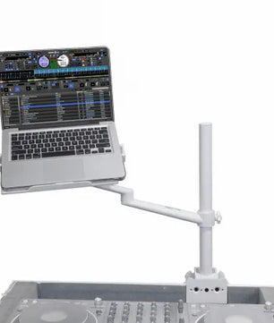 ProX X-FLEXARMWH White | Adjustable Arm Stand for Laptops, Monitors, and Projectors
