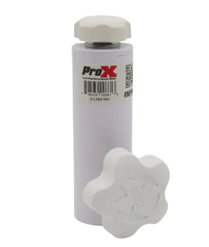 ProX X-LS64WH | 1 3/8in 35mm Speaker Stand Mount | M8 Single Stud Lighting Adapter White
